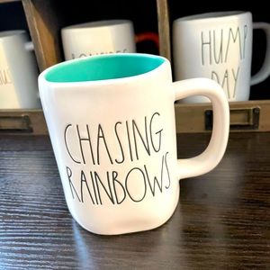 Rae Dunn Chasing Rainbows Mug